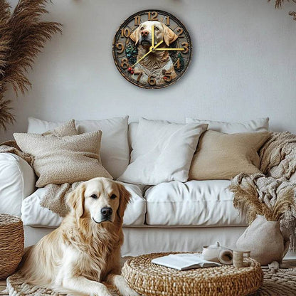 Labrador Retriever Silent Wall Clock - Montero Milan