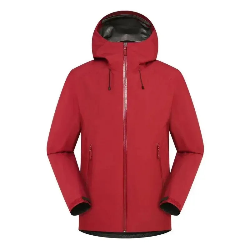ARC BETA Embroidery Logo Rain Jacket Sports Ski Camping Outdoor Mountain Climbing Windproof Waterproof Three Layer Unisex Coat