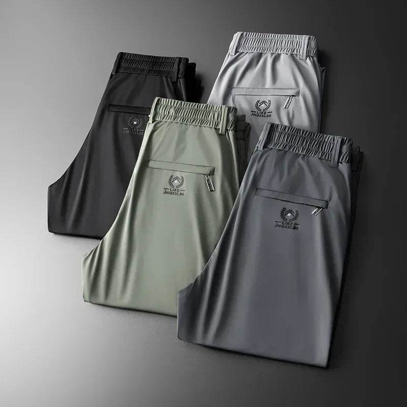 Soft Ice Silk Casual Pants - Montero Milan