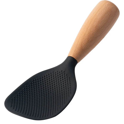 1Pcs Silicone Spoon Non-stick Cooking Spoon Anti-scalding Pot Rice High-temperature-resistant Spoon Durable Kitchen Gadgets - Montero Milan