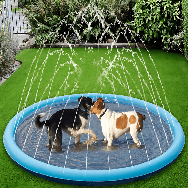 SplashPaw™ Fun Zone - The Splash Pad Makes Your Pup and Kids Happy! - Montero Milan