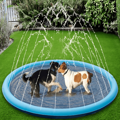 SplashPaw™ Fun Zone - The Splash Pad Makes Your Pup and Kids Happy! - Montero Milan