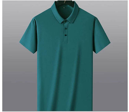 Classic Fit Moisture-Wicking Polo Shirt - Montero Milan