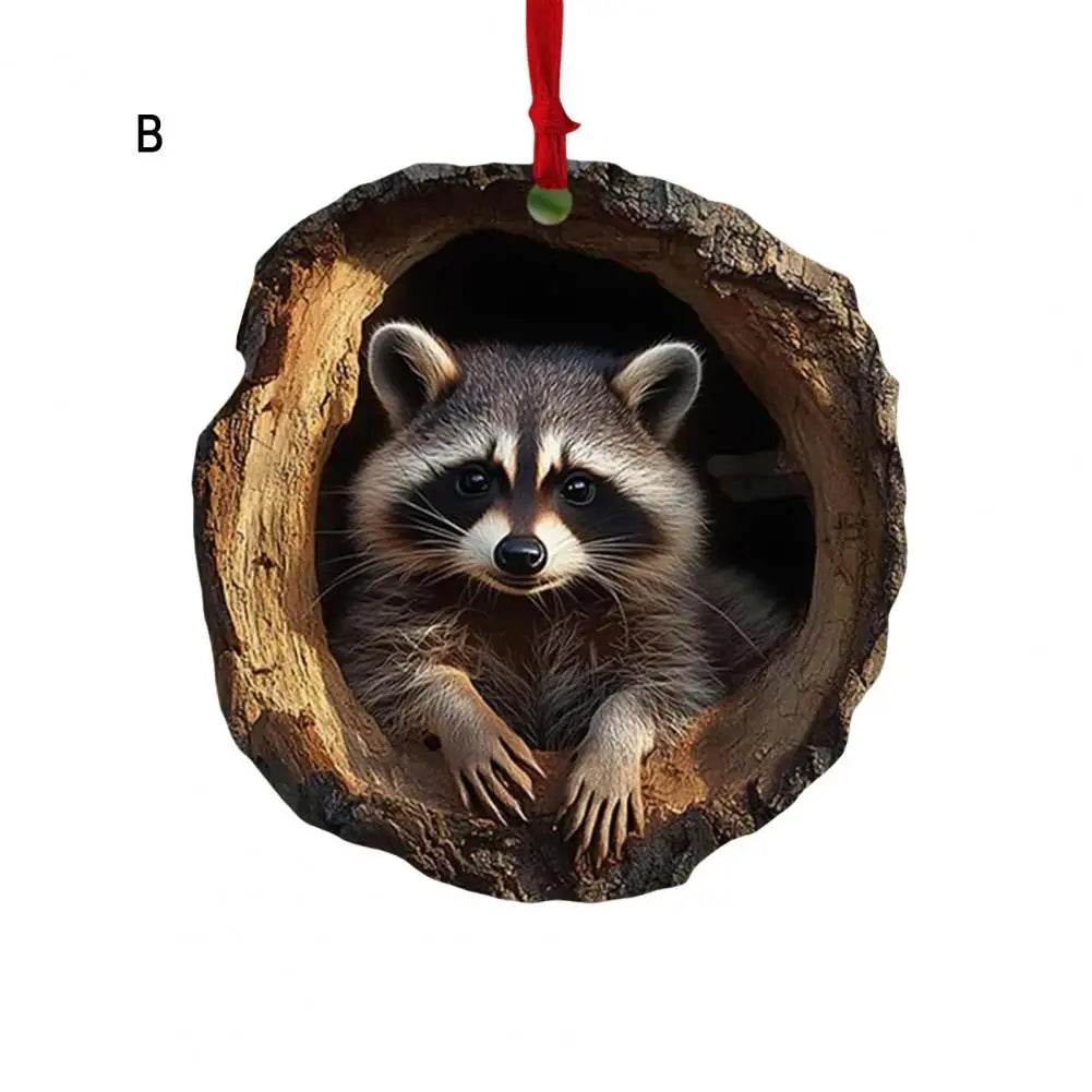 Cute Forest Animals Christmas Ornaments - Montero Milan