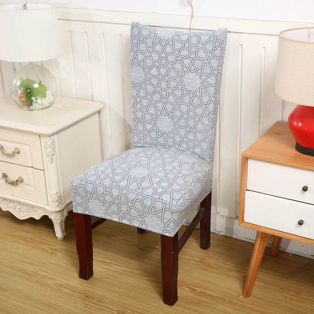 Sovana Home Stretch Chair Covers – Designer Print Edition - Montero Milan