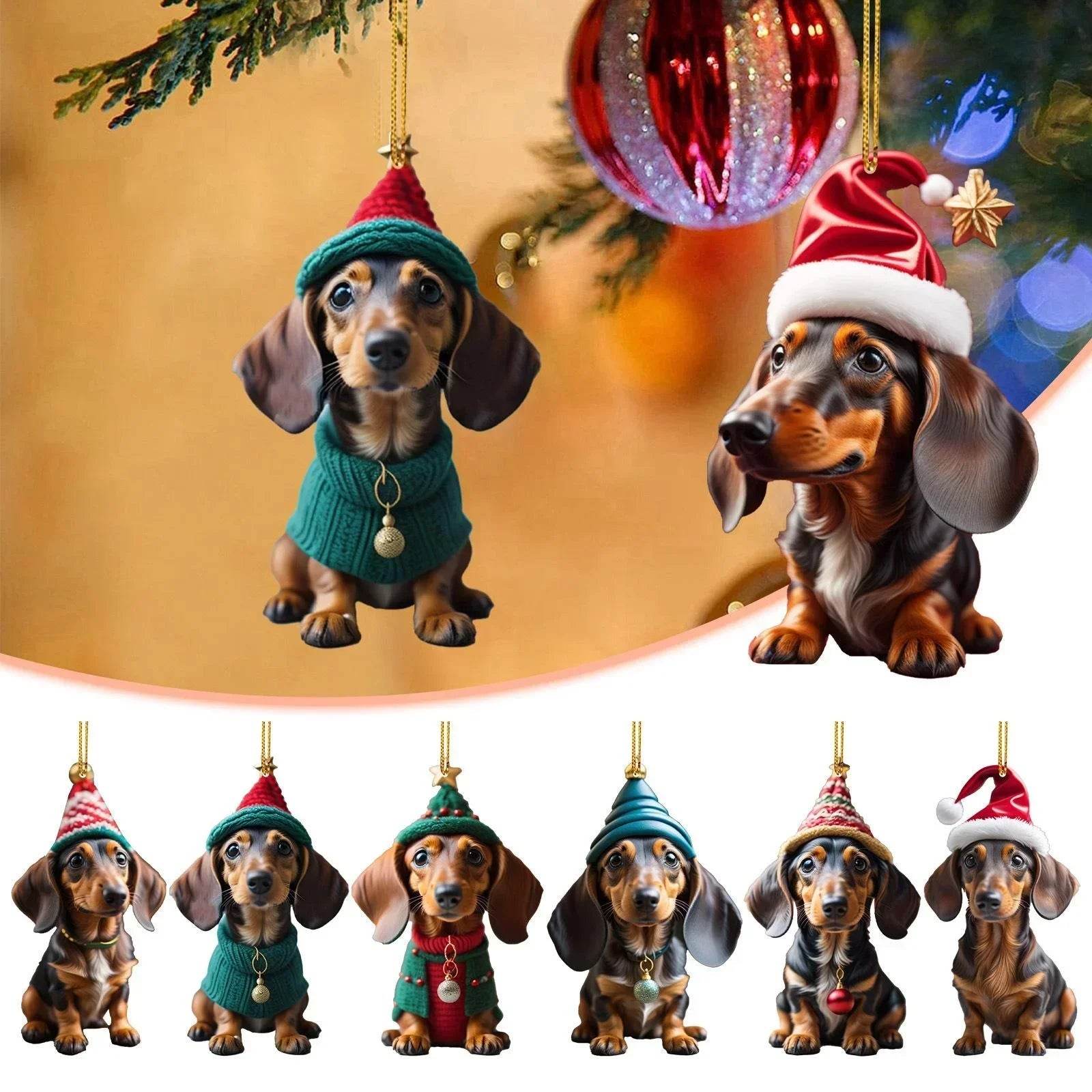 Adorable Puppy Hanging Ornament ( 1 PCs / 7 PCs) - Montero Milan