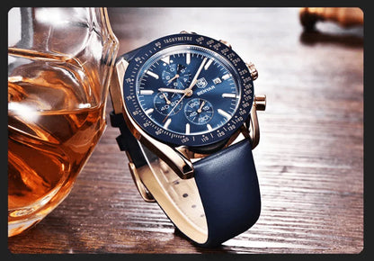 Stravaro ChronoSport Leather Watch - Montero Milan