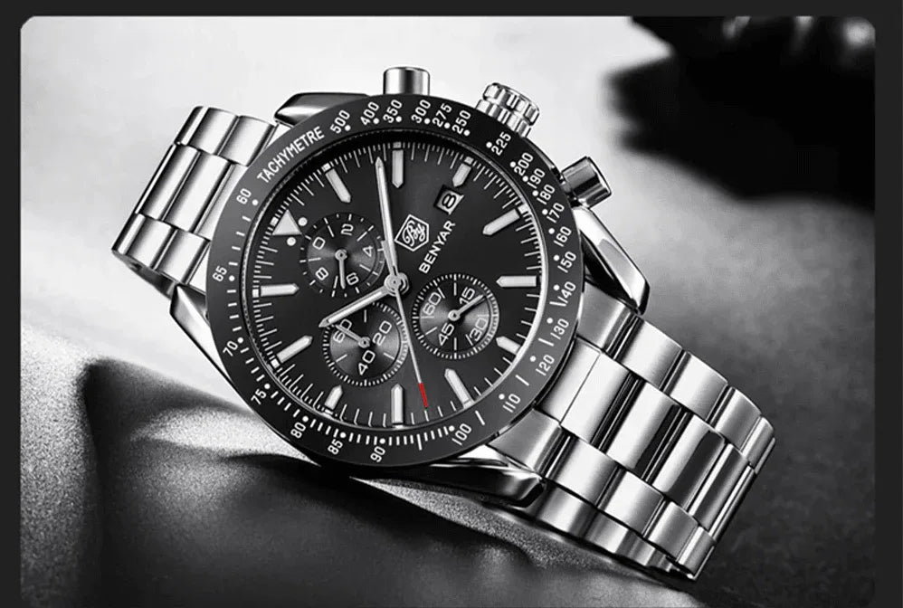 Stravaro ChronoSport Steel Watch - Montero Milan