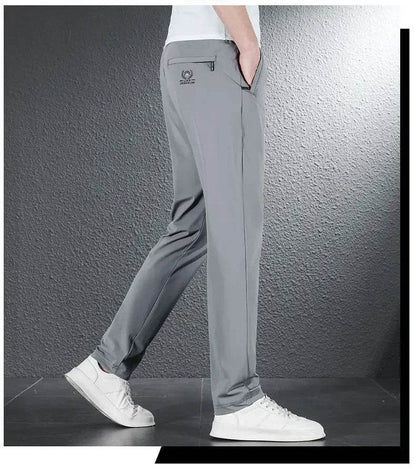 Soft Ice Silk Casual Pants - Montero Milan