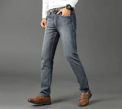 Classic Stretch Business Denim Jeans - Montero Milan
