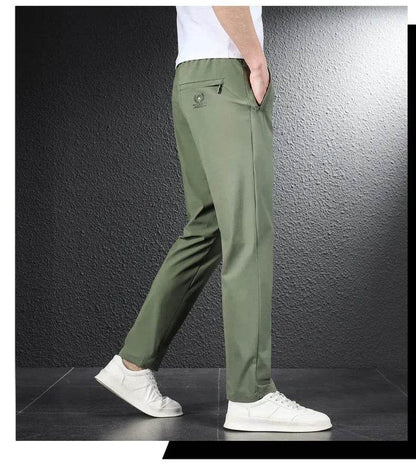 Soft Ice Silk Casual Pants - Montero Milan