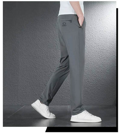 Soft Ice Silk Casual Pants - Montero Milan