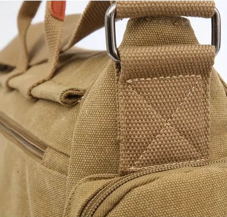 Montero Milan Canvas Messenger Bag - Montero Milan
