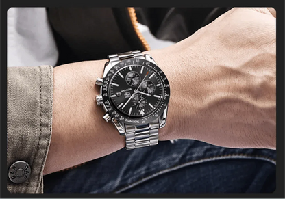 Stravaro ChronoSport Steel Watch - Montero Milan