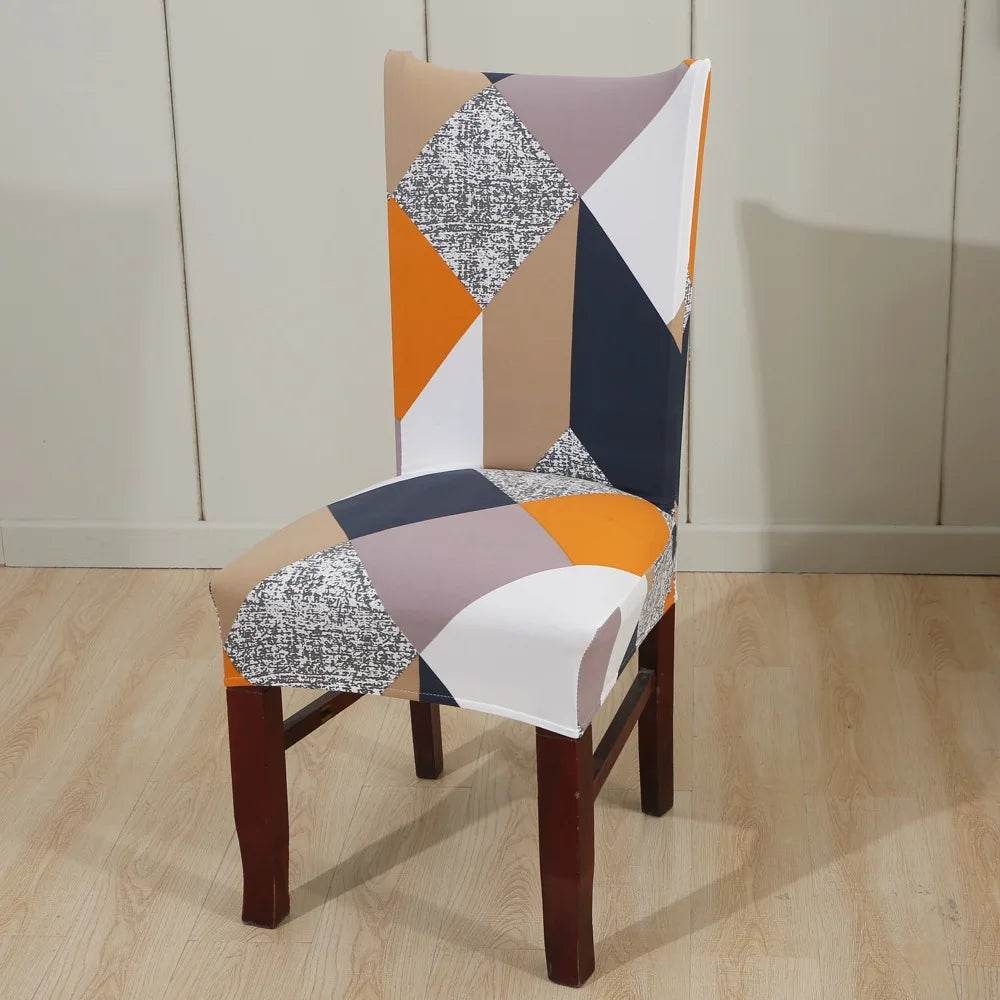Sovana Home Stretch Chair Covers – Designer Print Edition - Montero Milan