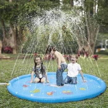 SplashPaw™ Fun Zone - The Splash Pad Makes Your Pup and Kids Happy! - Montero Milan