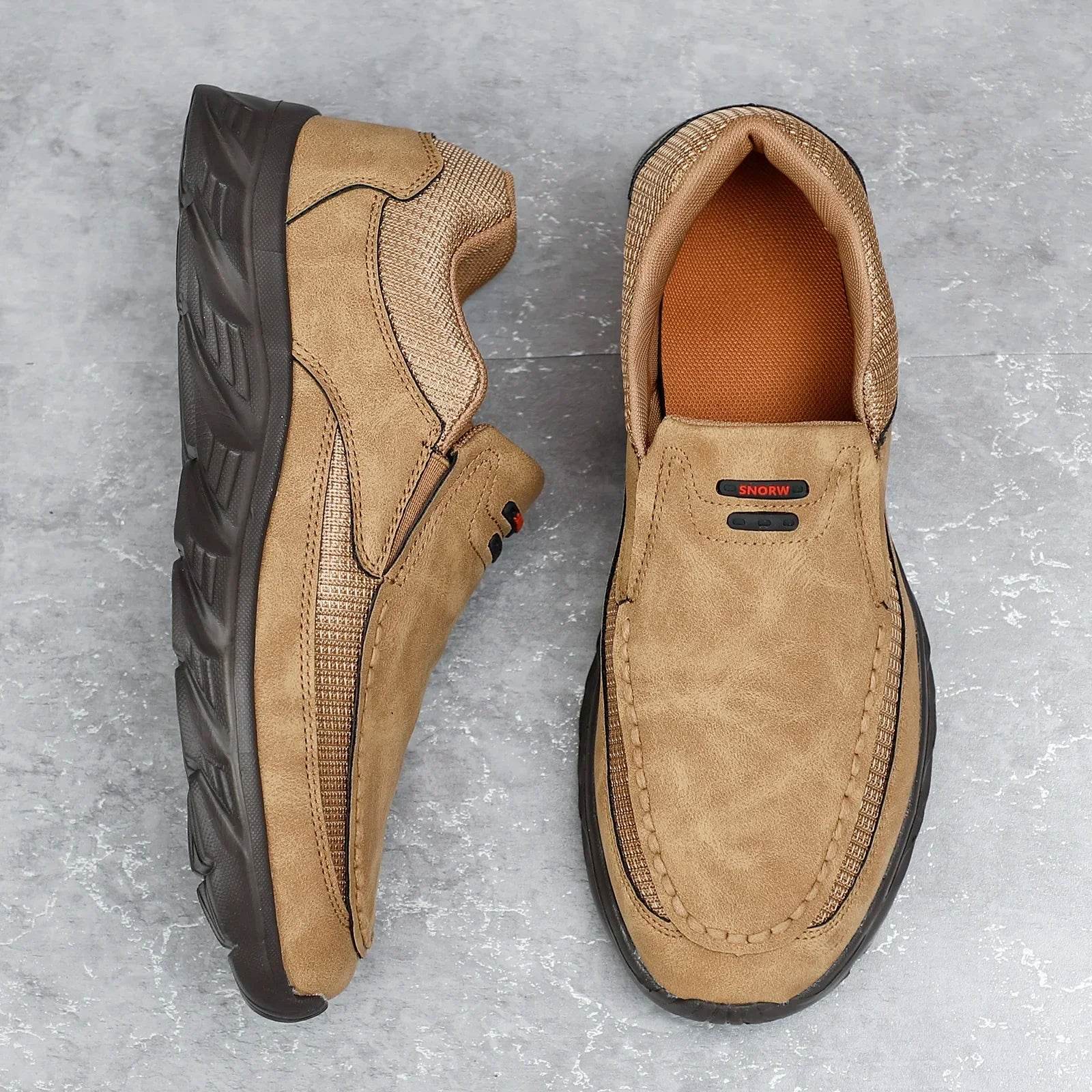 Arlen Flex™ Leather Loafer Sneakers - Montero Milan