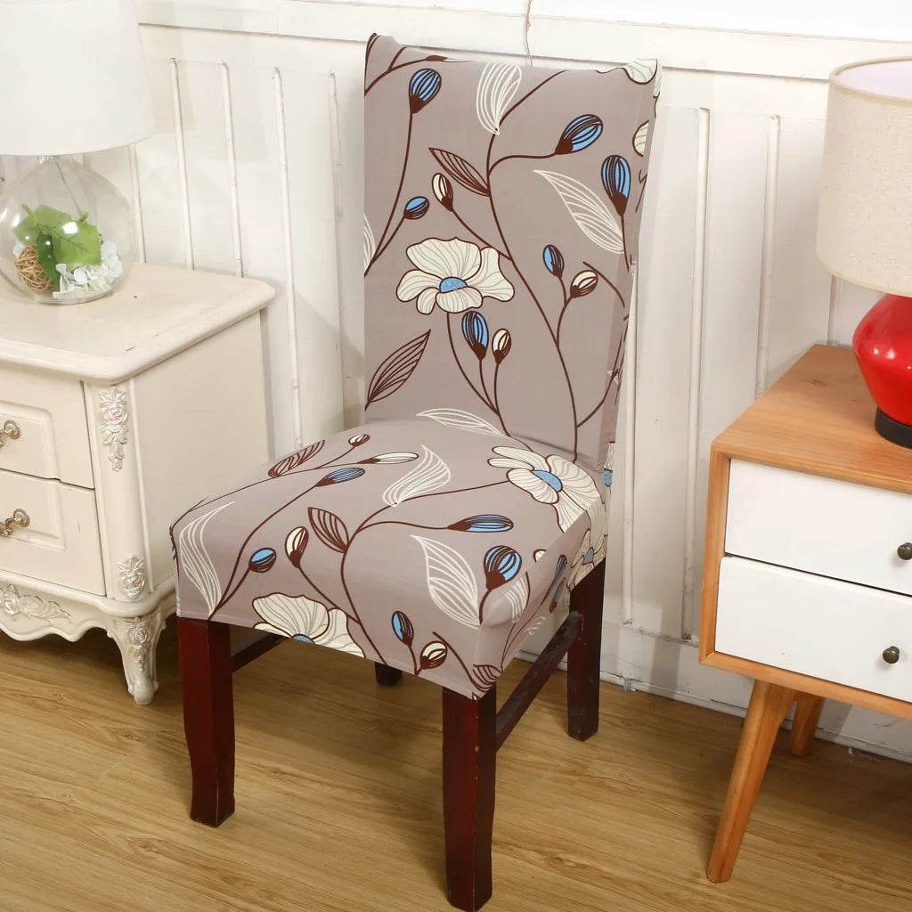 Sovana Home Stretch Chair Covers – Designer Print Edition - Montero Milan