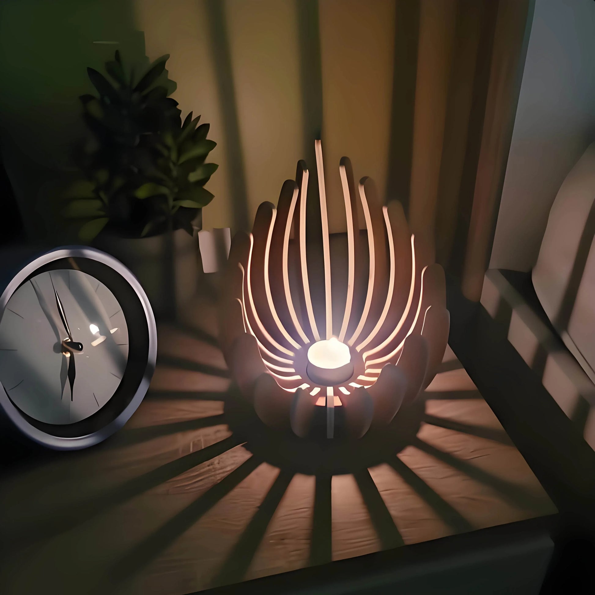 Lunlotus™ Wooden Candle Holder - Montero Milan