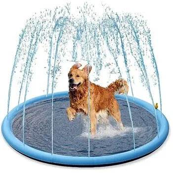 SplashPaw™ Fun Zone - The Splash Pad Makes Your Pup and Kids Happy! - Montero Milan