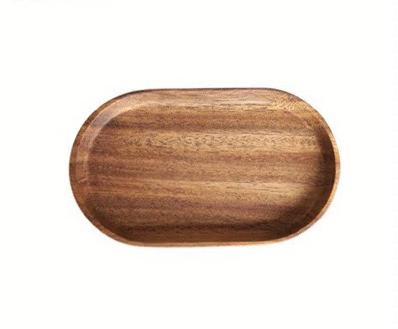 Mokura™ Solid Wood Oval Tray - Montero Milan