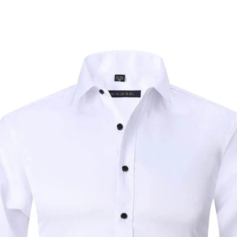Smart Cotton-Blend Dress Shirt - Montero Milan