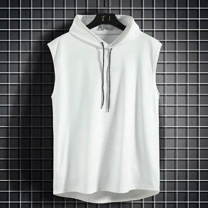 Sleeveless Hoodie Tank Top - Montero Milan