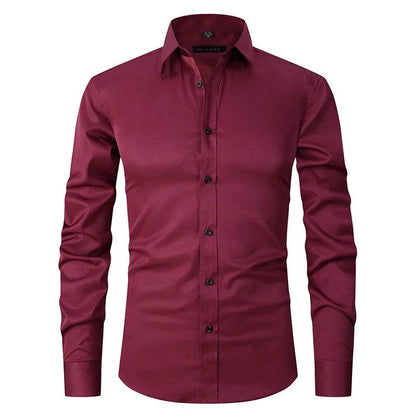 Smart Cotton-Blend Dress Shirt - Montero Milan