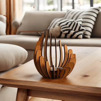 Lunlotus™ Wooden Candle Holder - Montero Milan