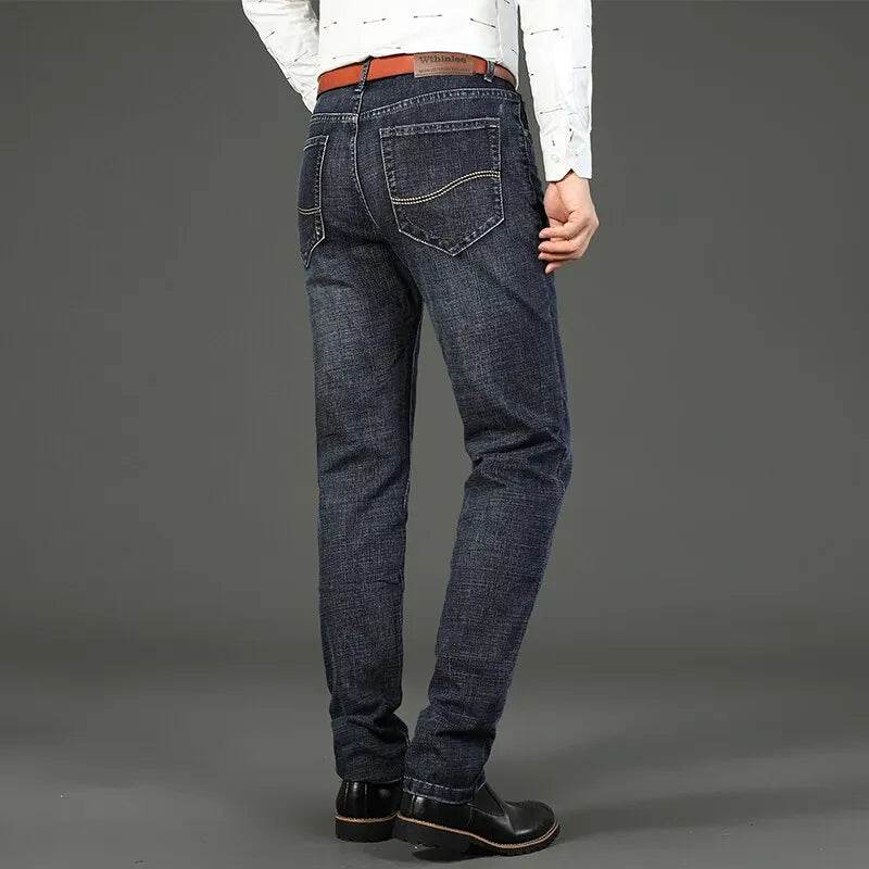 Classic Stretch Business Denim Jeans - Montero Milan