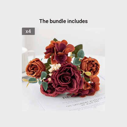 Romantic Peony Rose Bouquet - Montero Milan