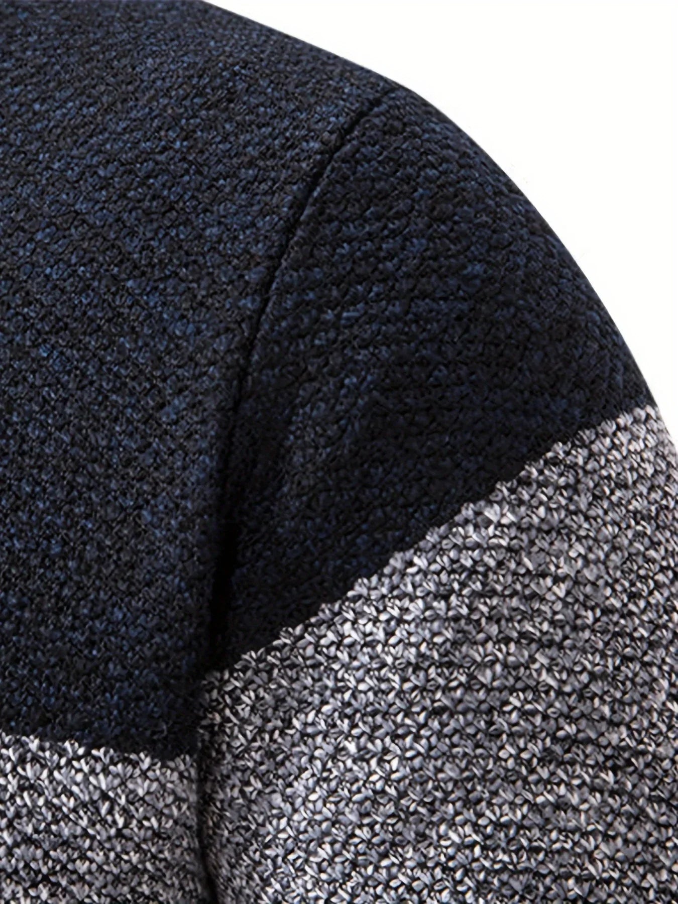 Men'S Knitted Cardigan with a Stand-Up Collar, a Casual And Stylish Outerwear.