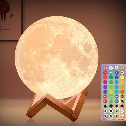 Lunar Glow Color-Changing Lamp - Montero Milan