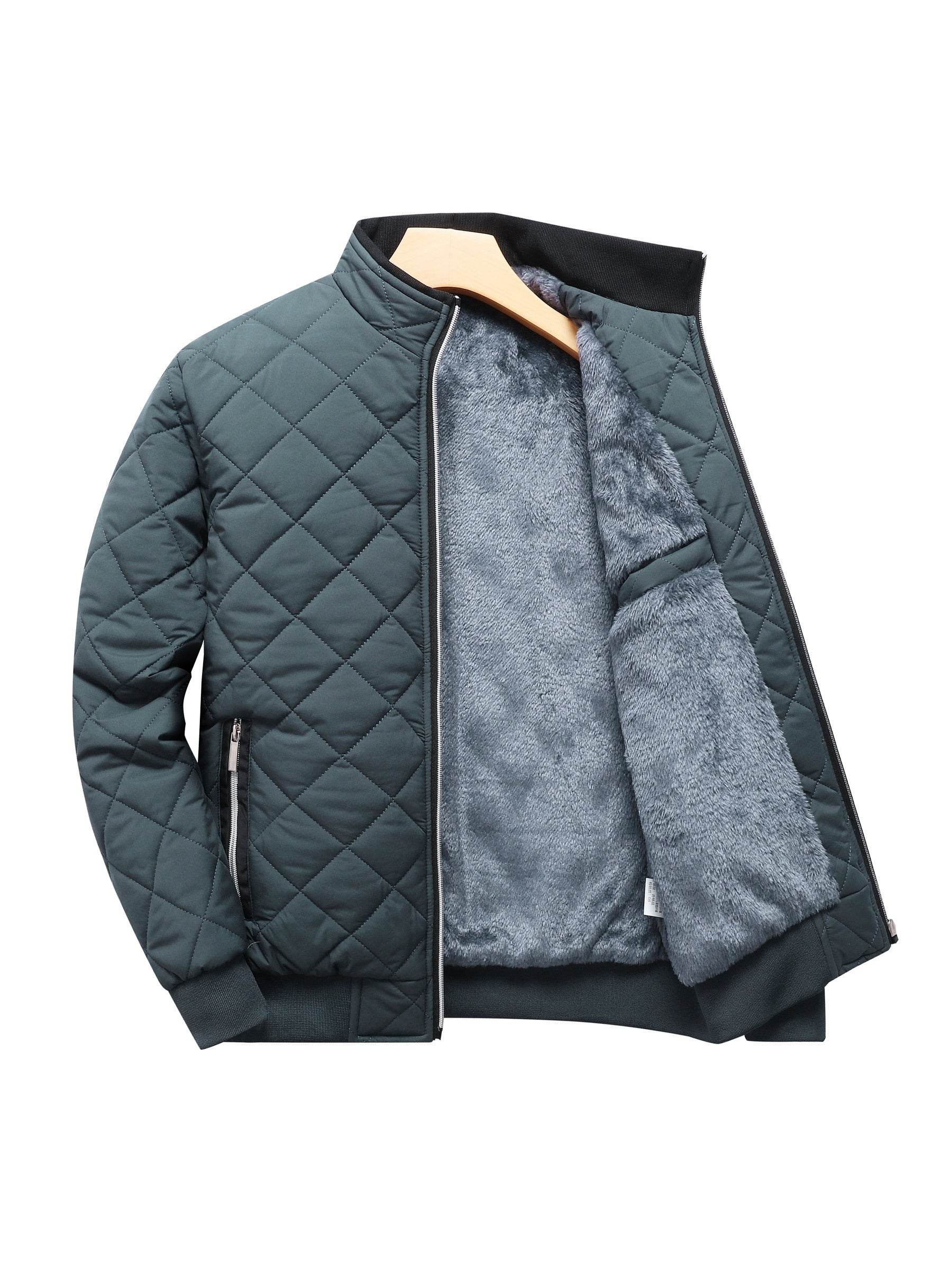 Quilted Fleece-Lined Jacket - Montero Milan