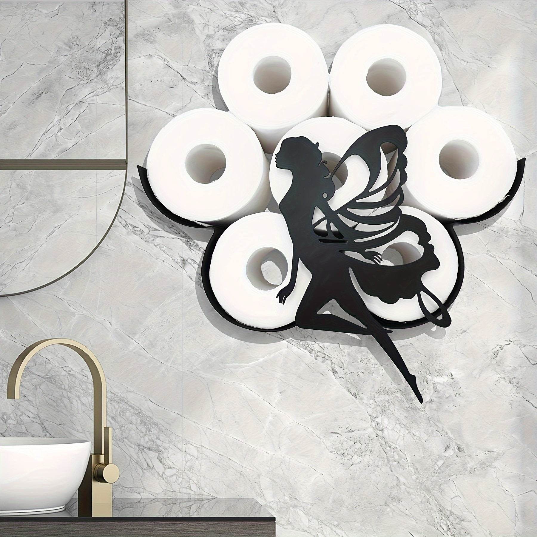 Fairy Toilet Paper Holder Rack - Montero Milan