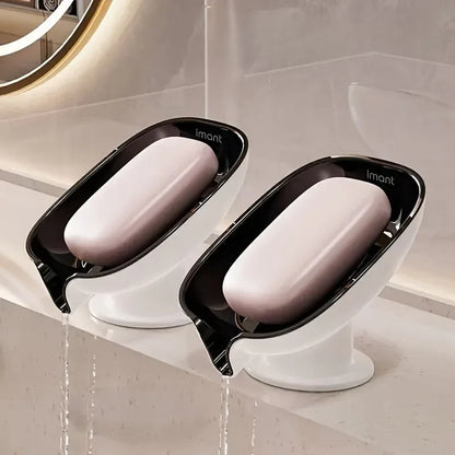 Montero Milan Drain soap dish, soap holder, bathroom drain soap rack, household suction cup soap box without drilling, scented soap holder, scented soap tray, bathroom soap container and storage