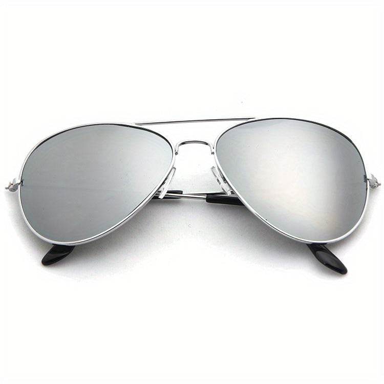 Unisex Retro Mirrored Aviator Sunglasses  - Montero Milan