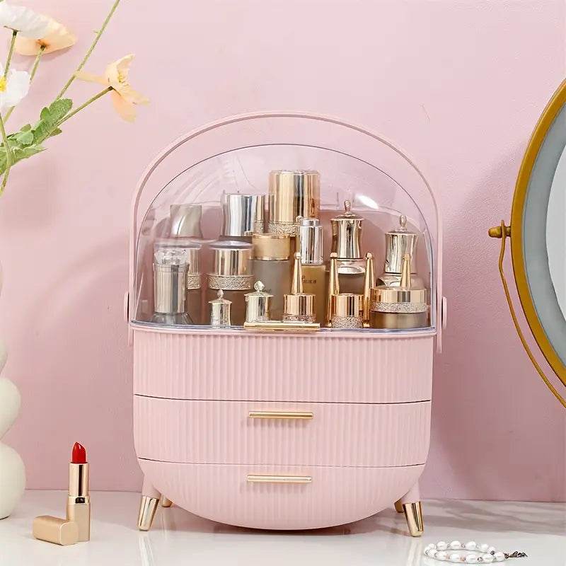 Portable Clear Dome Vanity Organizer - Montero Milan