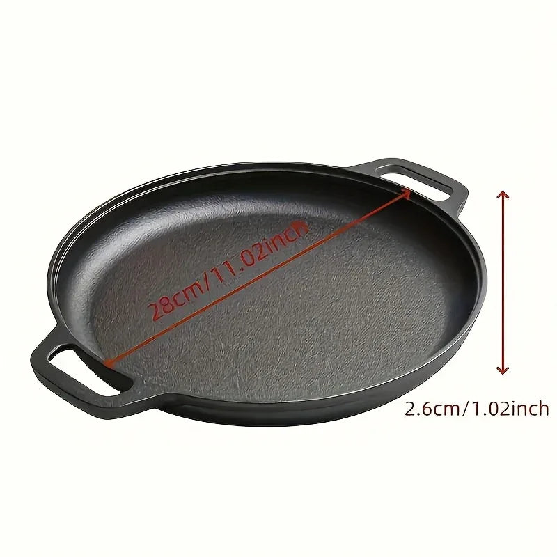 Multi-Function Cast Iron Griddle Skillet