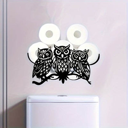 Owl Toilet Paper Holder Rack - Montero Milan