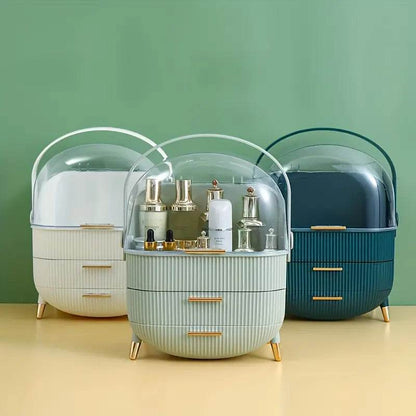 Portable Clear Dome Vanity Organizer - Montero Milan