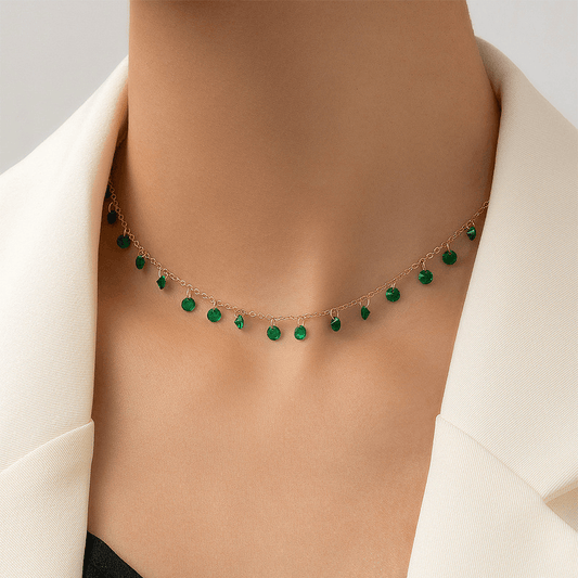 Elegant Retro Irregular Pendant Necklace - Montero Milan