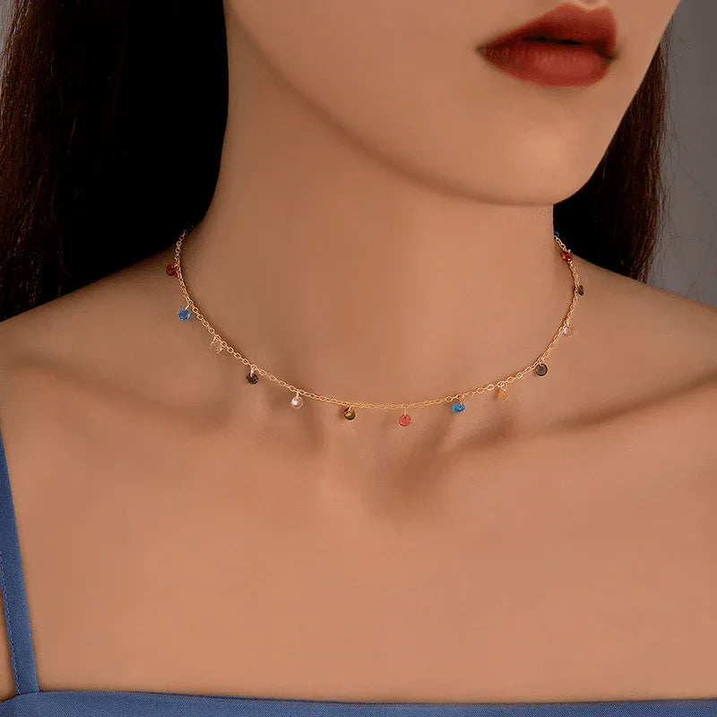 Elegant Retro Irregular Pendant Necklace - Montero Milan
