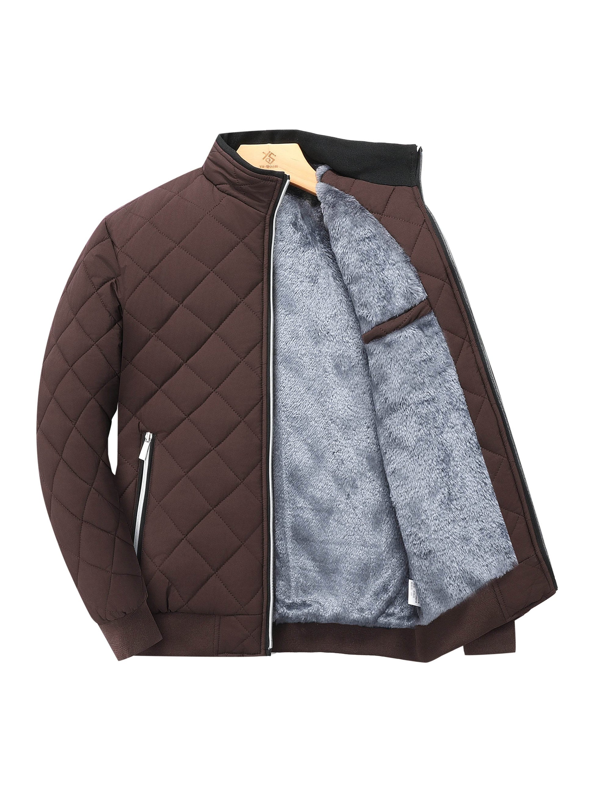 Quilted Fleece-Lined Jacket - Montero Milan