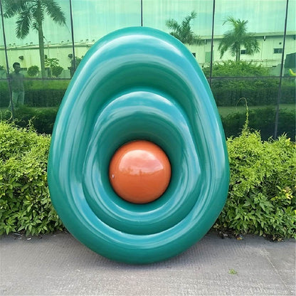 Avocado Pool Float with Removable Pit  - Montero Milan