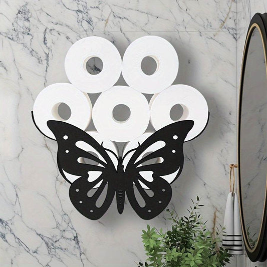 Butterfly Toilet Paper Holder Rack - Montero Milan