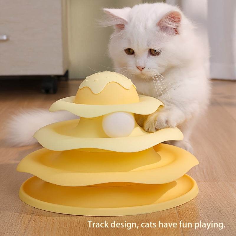 Triple Track Interactive Cat Toy - Montero Milan