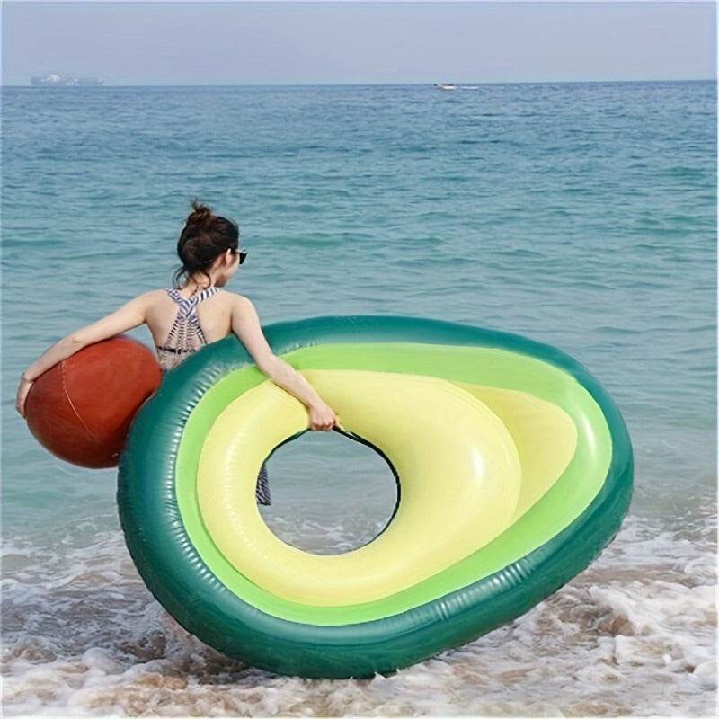 Avocado Pool Float with Removable Pit  - Montero Milan