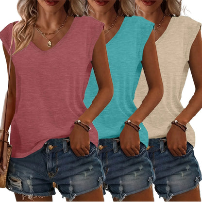 Classic V-Neck Tee (3-Pack Set) - Montero Milan
