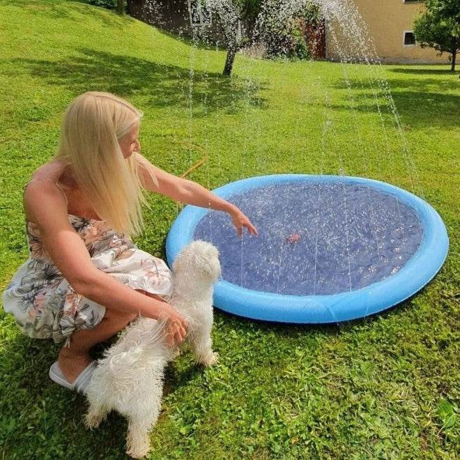 SplashPaw™ Fun Zone - The Splash Pad Makes Your Pup and Kids Happy! - Montero Milan